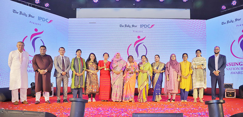 IPDC Finance and The Daily Star recognize women change makers from grassroots